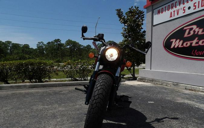 2024 Indian Scout Bobber ABS Icon Indy Red