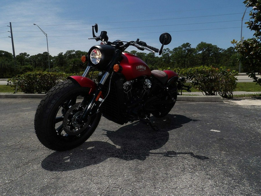 2024 Indian Scout Bobber ABS Icon Indy Red