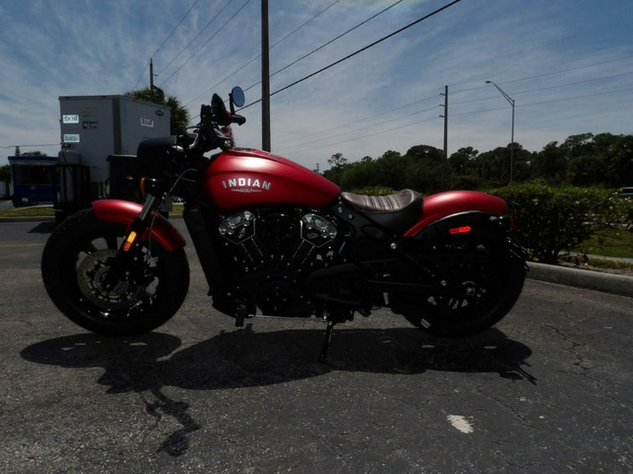 2024 Indian Scout Bobber ABS Icon Indy Red