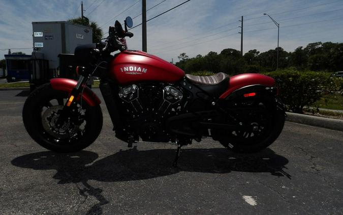 2024 Indian Scout Bobber ABS Icon Indy Red