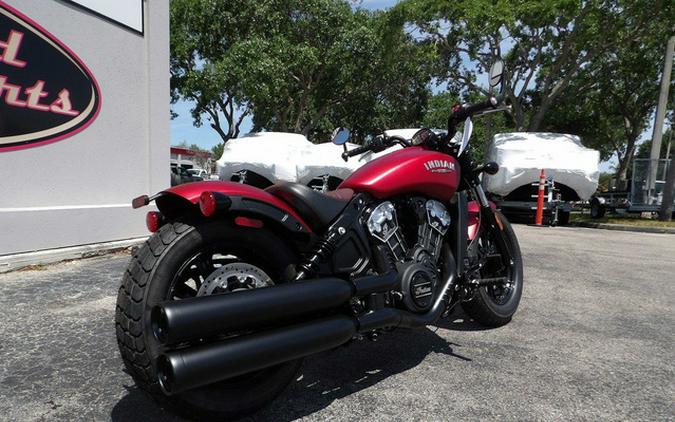 2024 Indian Scout Bobber ABS Icon Indy Red