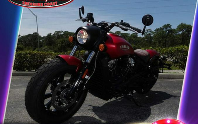 2024 Indian Scout Bobber ABS Icon Indy Red