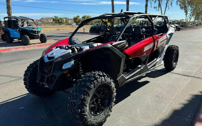 2024 Can-Am® Maverick X3 MAX DS Turbo Fiery Red & Hyper Silver