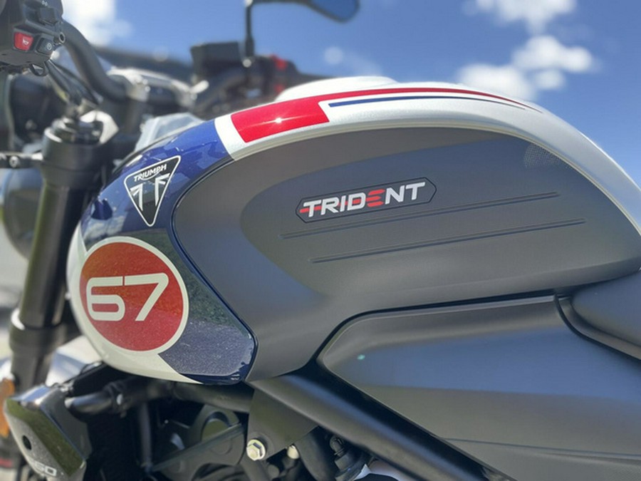 2025 Triumph TRIDENT 660 TRIPLE TRIBUTE EDIT