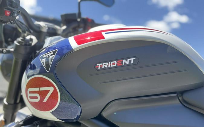 2025 Triumph TRIDENT 660 TRIPLE TRIBUTE EDIT