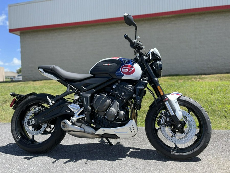 2025 Triumph TRIDENT 660 TRIPLE TRIBUTE EDIT