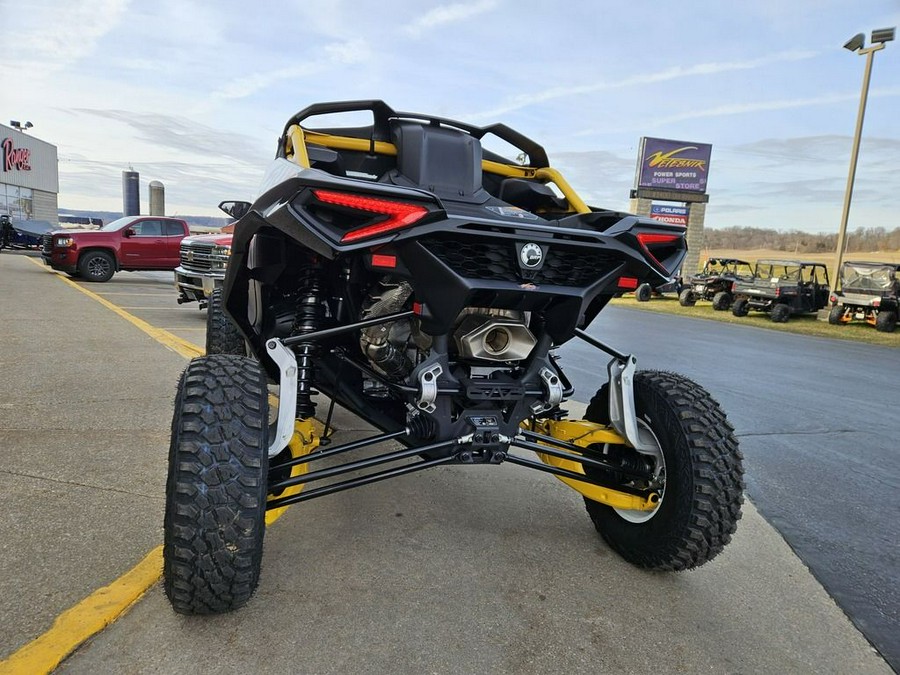 2024 Can-Am® Maverick R X RS with Smart-Shox Carbon Black & Neo Yellow