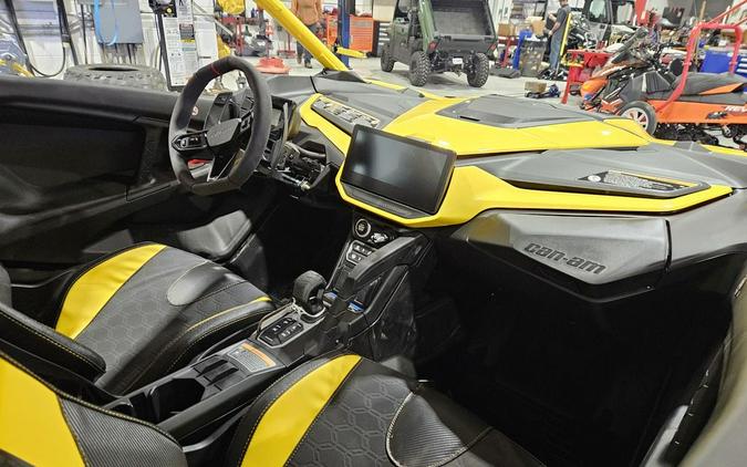 2024 Can-Am® Maverick R X RS with Smart-Shox Carbon Black & Neo Yellow