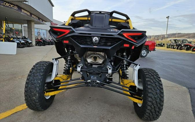 2024 Can-Am® Maverick R X RS with Smart-Shox Carbon Black & Neo Yellow