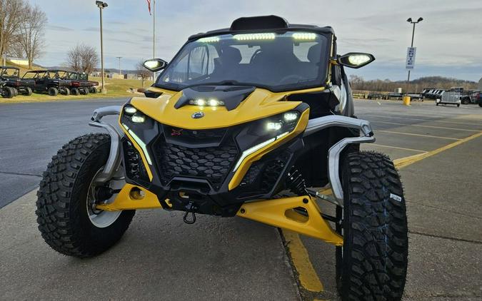 2024 Can-Am® Maverick R X RS with Smart-Shox Carbon Black & Neo Yellow