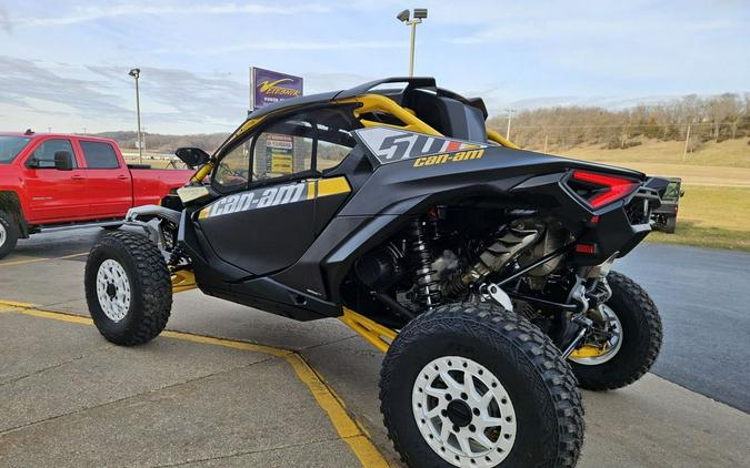 2024 Can-Am® Maverick R X RS with Smart-Shox Carbon Black & Neo Yellow