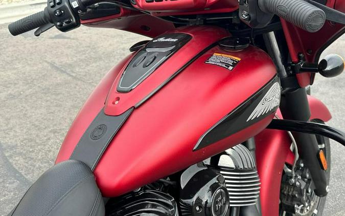 2024 Indian Motorcycle® CHIEFTAIN DARK HORSE, SUNSET RED SMK, 49ST Dark Horse®