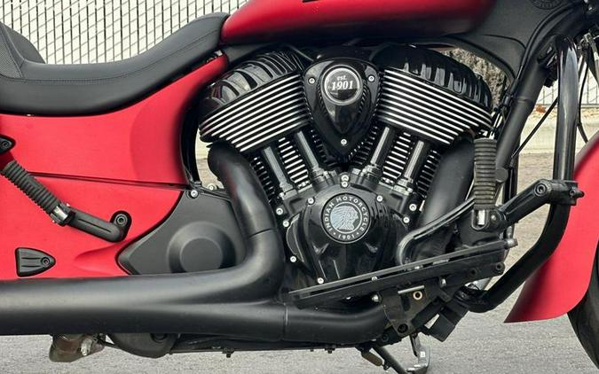 2024 Indian Motorcycle® CHIEFTAIN DARK HORSE, SUNSET RED SMK, 49ST Dark Horse®