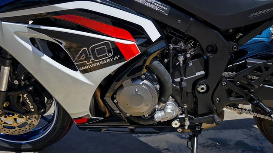 2027 Suzuki GSX-R1000 40th Anniversary Edition