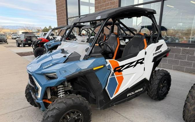 2024 Polaris RZR Trail Ultimate - (Storm Blue / White Lightning)