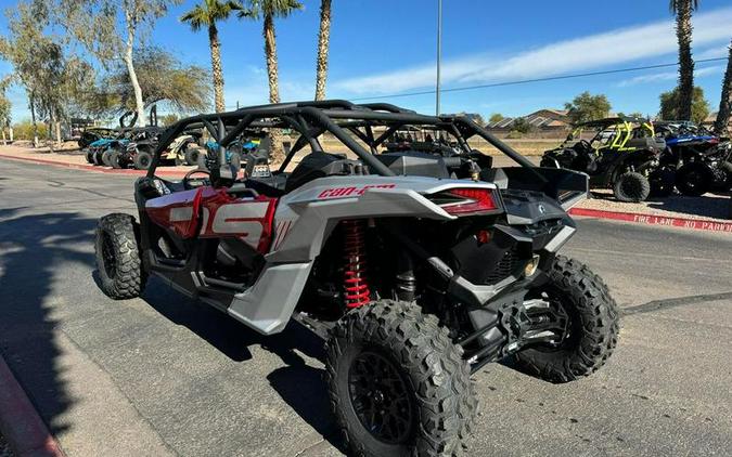 2024 Can-Am® Maverick X3 MAX DS Turbo Fiery Red & Hyper Silver