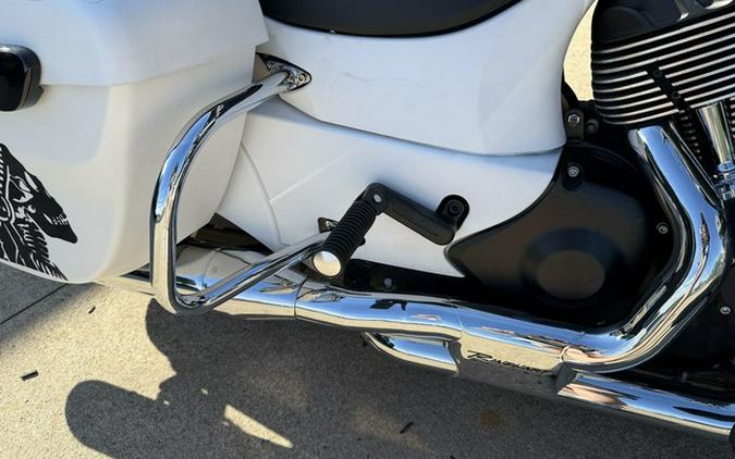 2020 Indian Roadmaster Dark Horse White Smoke