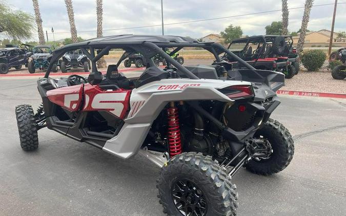 2024 Can-Am® Maverick X3 MAX RS Turbo Fiery Red & Hyper Silver