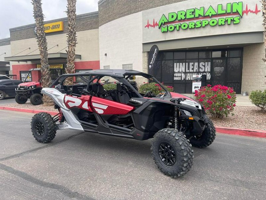 2024 Can-Am® Maverick X3 MAX RS Turbo Fiery Red & Hyper Silver