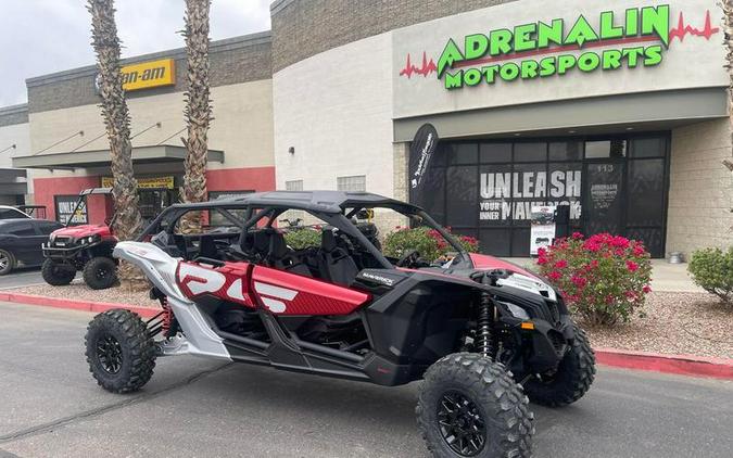 2024 Can-Am® Maverick X3 MAX RS Turbo Fiery Red & Hyper Silver