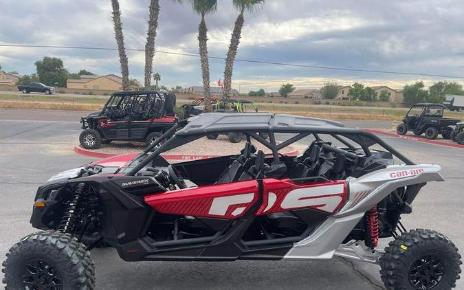 2024 Can-Am® Maverick X3 MAX RS Turbo Fiery Red & Hyper Silver