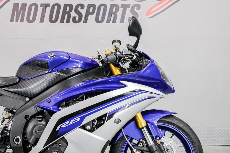 2016 Yamaha YZF-R6