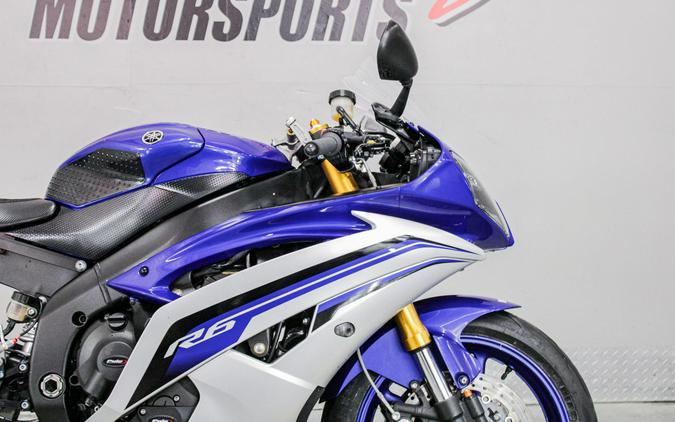 2016 Yamaha YZF-R6