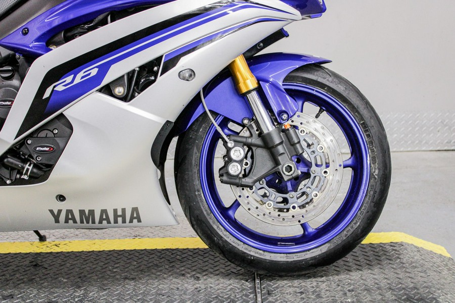 2016 Yamaha YZF-R6