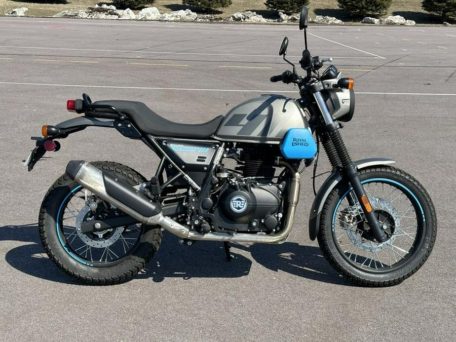 2023 Royal Enfield Scram 411 Graphite Blue