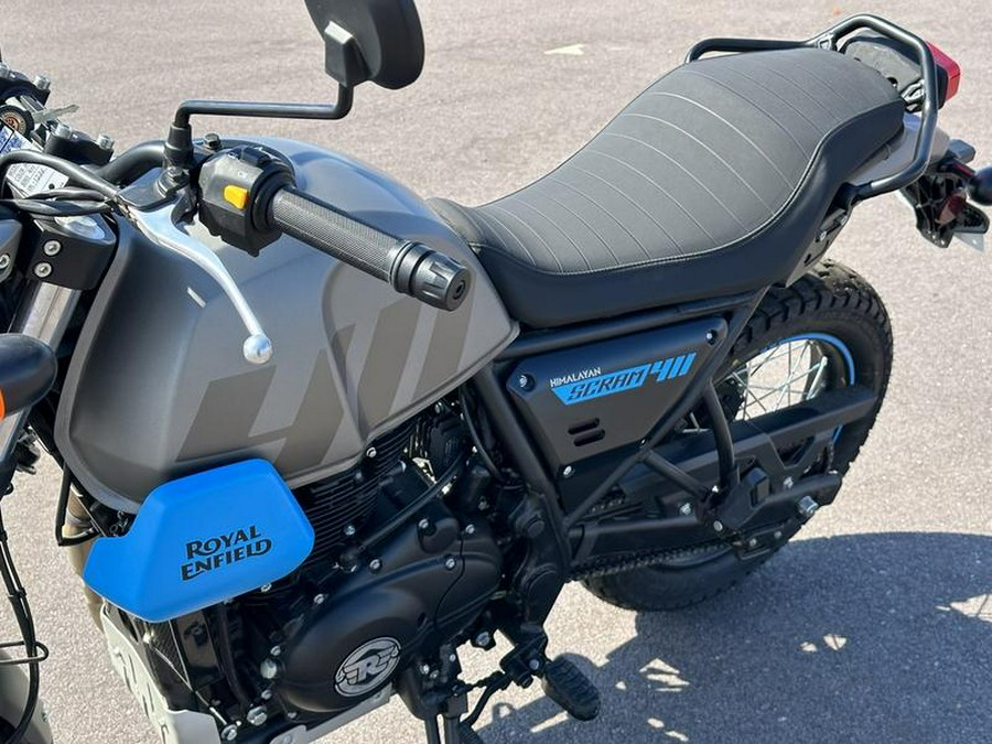 2023 Royal Enfield Scram 411 Graphite Blue