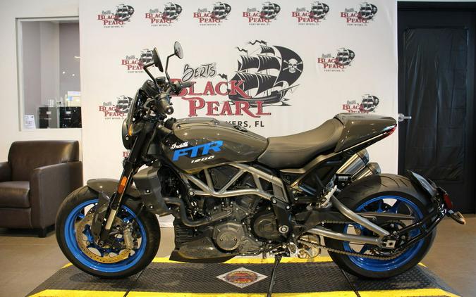 2024 Indian Motorcycle® FTR Sport Granite Gray/Blue