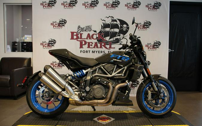 2024 Indian Motorcycle® FTR Sport Granite Gray/Blue
