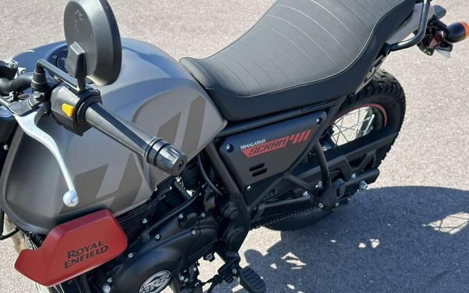 2023 Royal Enfield Scram 411 Graphite Red