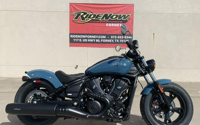 2026 Indian Scout Sixty Bobber Limited Storm Blue