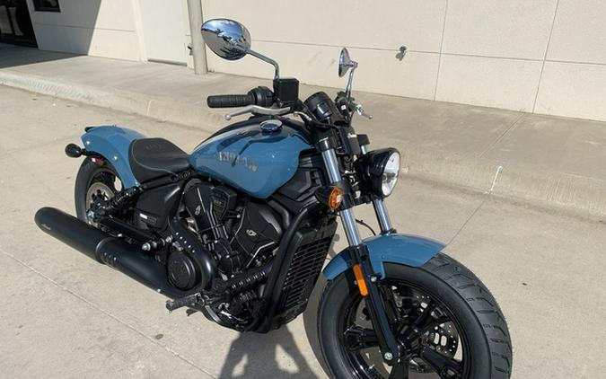 2026 Indian Scout Sixty Bobber Limited Storm Blue