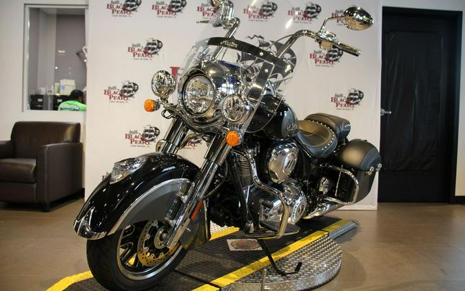 2024 Indian Motorcycle® Springfield® Black Metallic/Titanium Metallic