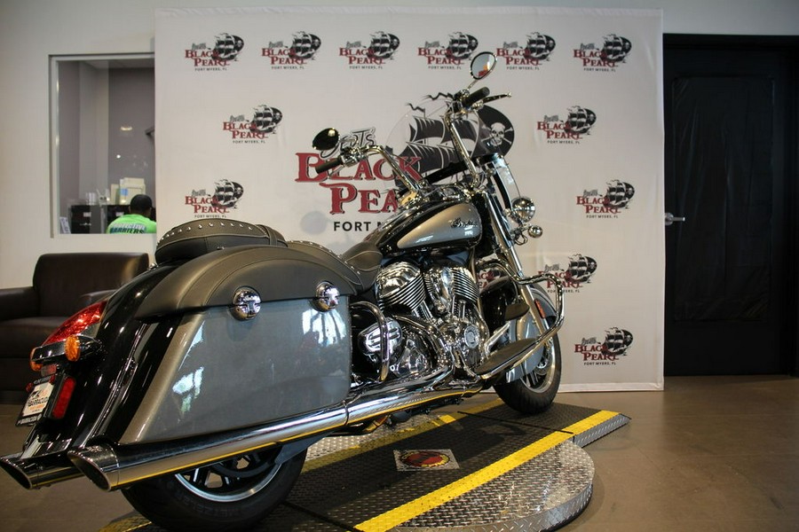 2024 Indian Motorcycle® Springfield® Black Metallic/Titanium Metallic