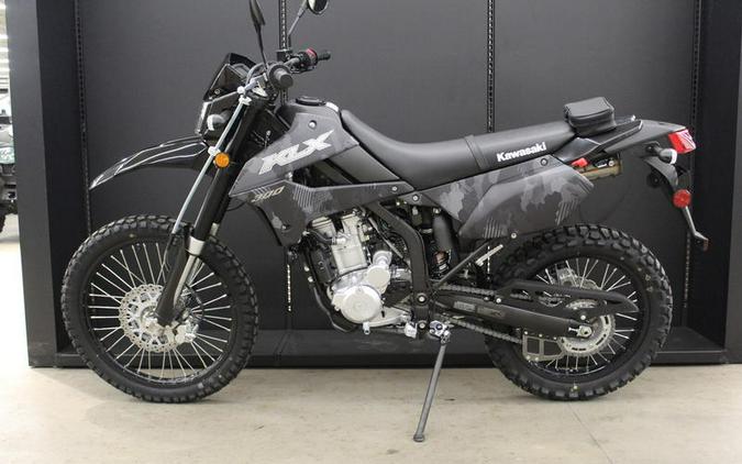 2024 Kawasaki KLX®300 Cypher Camo Gray