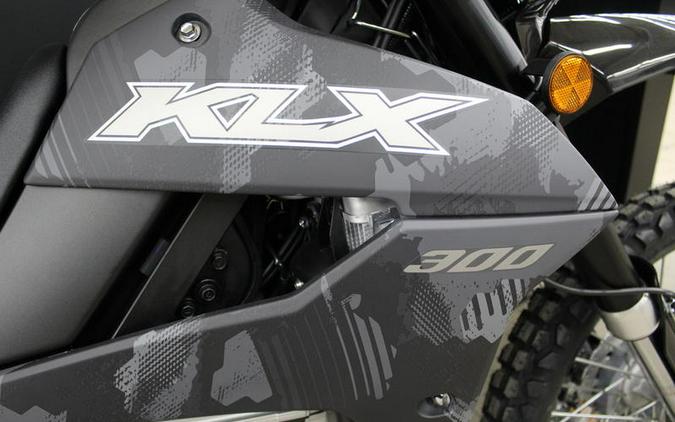 2024 Kawasaki KLX®300 Cypher Camo Gray