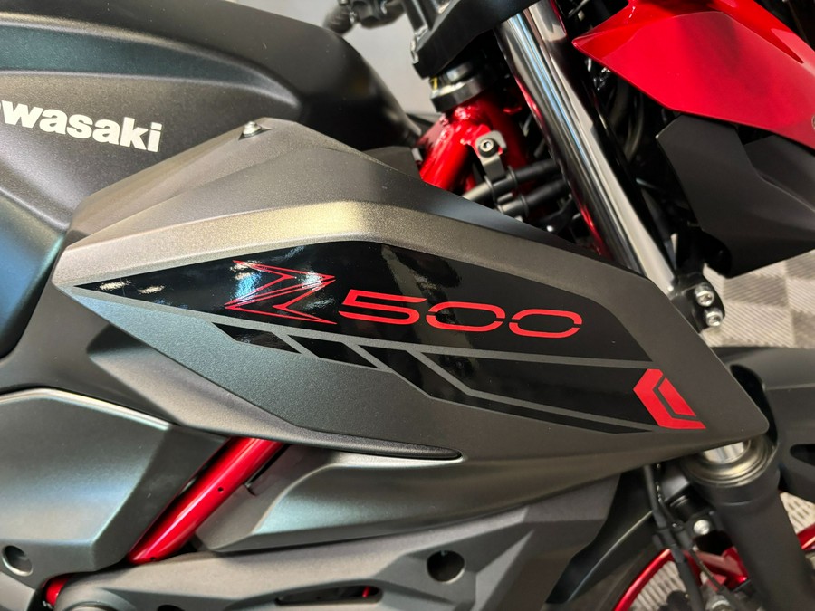 2024 Kawasaki Z500 SE ABS