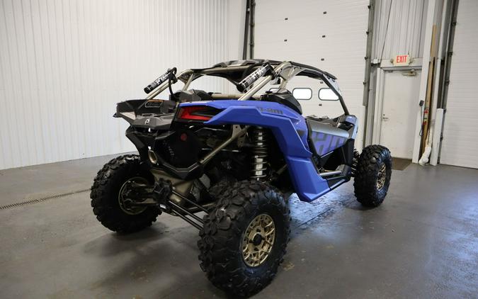 2024 Can-Am® Maverick X3 X rs Turbo RR Dazzling Blue & Carbon Black