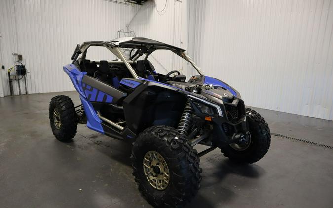 2024 Can-Am® Maverick X3 X rs Turbo RR Dazzling Blue & Carbon Black