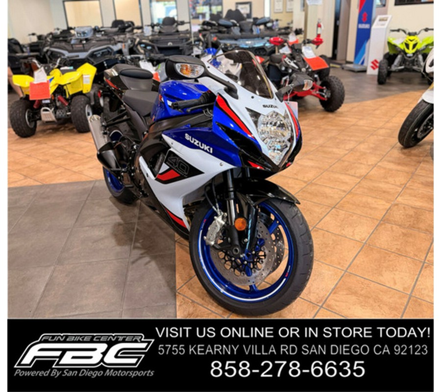 2026 Suzuki GSX-R600Z 600Z 40th Anniversary Edition