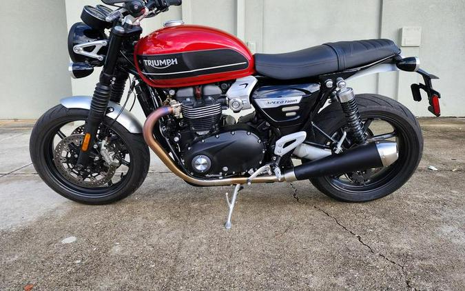 2020 Triumph Speed Twin 1200 Korosi Red/Storm Grey