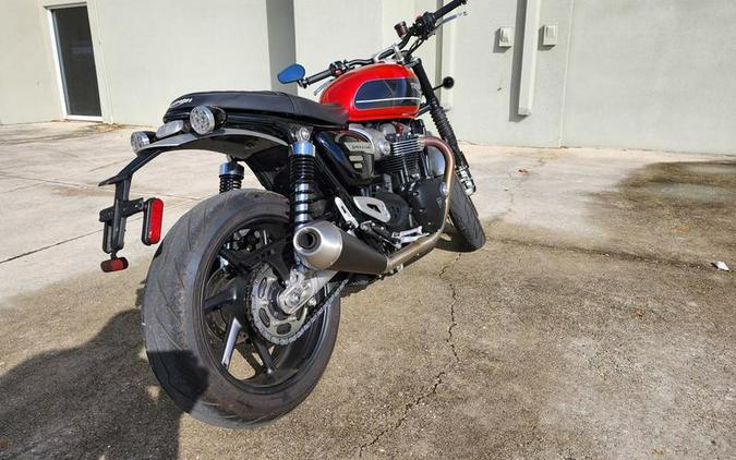 2020 Triumph Speed Twin 1200 Korosi Red/Storm Grey