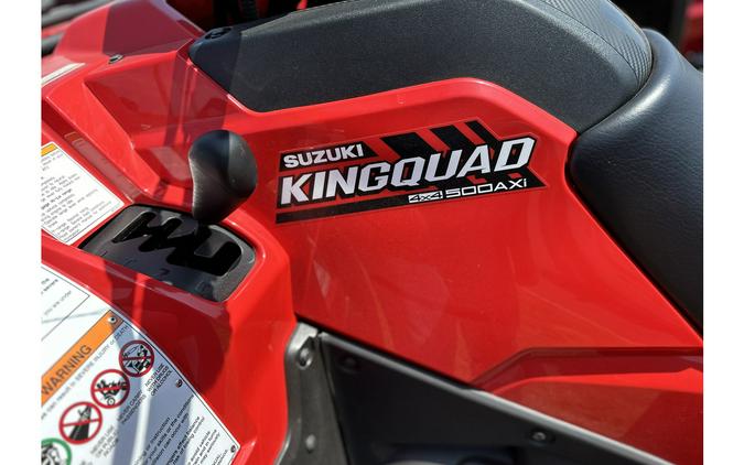 2024 Suzuki KINGQUAD 500 AXI