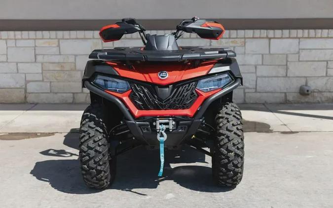 New 2024 CFMOTO CFORCE 600 MAGMA RED