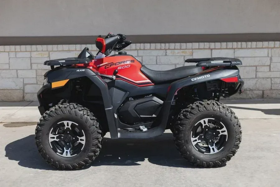 New 2024 CFMOTO CFORCE 600 MAGMA RED