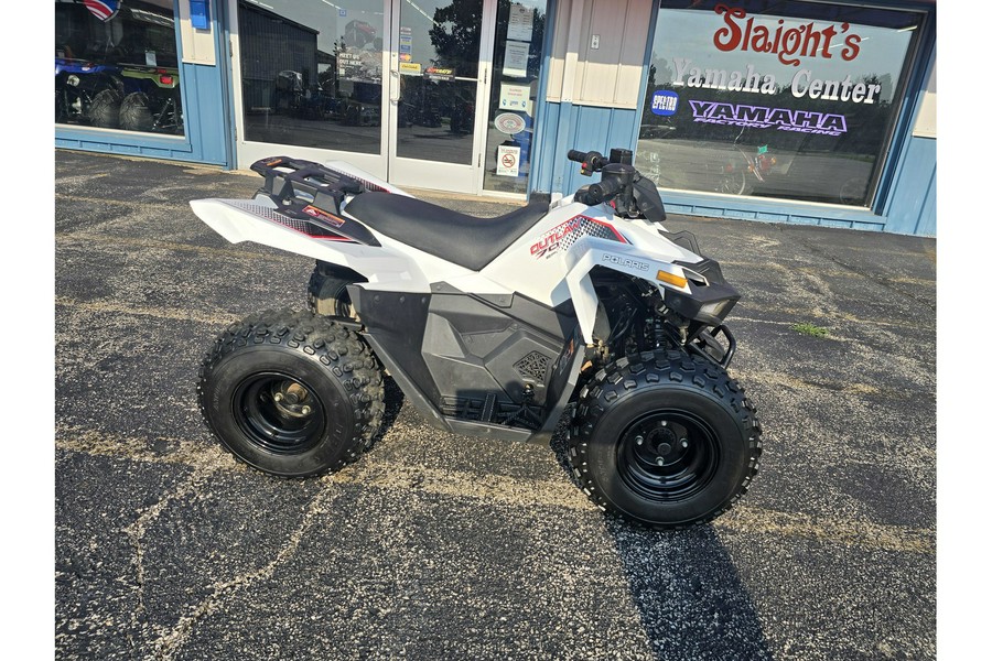 2021 Polaris Industries Outlaw® 70 EFI - White/Red