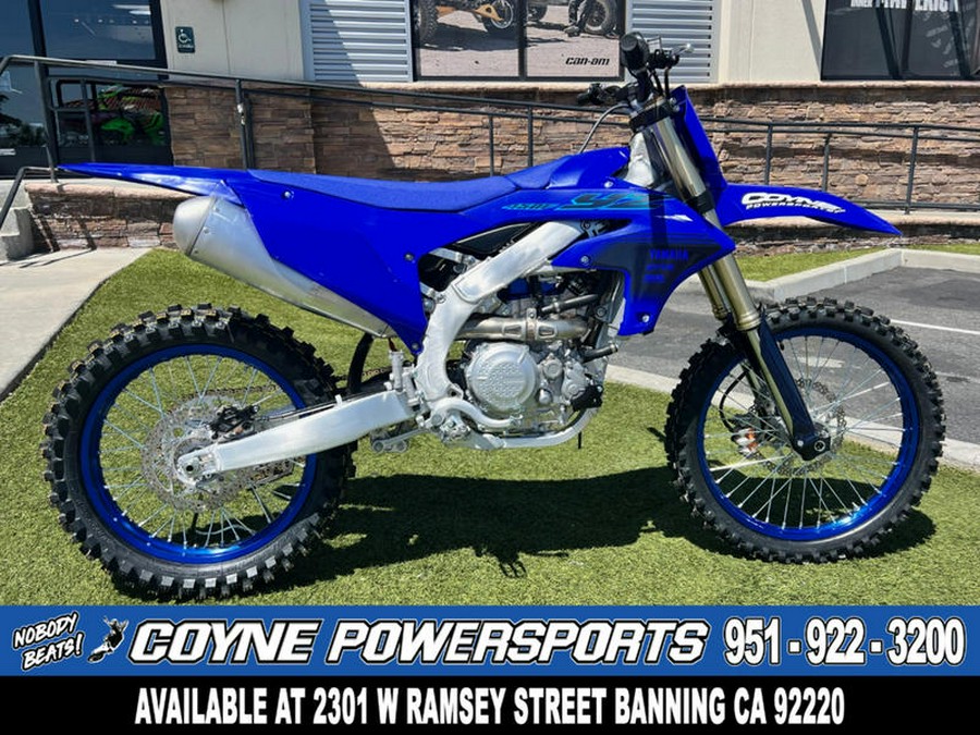 2024 Yamaha YZ450F Team Yamaha Blue